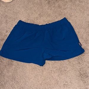 Patagonia Barley Baggies blue size Small with 2.5 inch inseam